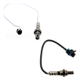 Before and After Catalytic Converter Oxygen Sensors, (1-Wire, Upstream)/(4-Wire, Downstream), 4 Cylinder, 2.2L Engine