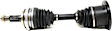 1995 Chevrolet Tahoe - Front, Driver and Passenger Side Axle Assembly, GAS, 4WD, 5.7L 8Cyl