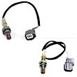 Before and After Catalytic Converter Oxygen Sensor, Set of 2, 4-wire, 1.6L, 4Cyl