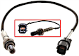 Before Catalytic Converter Oxygen Sensors, 4-wire