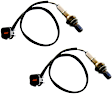 Before Catalytic Converter, Front and Rear Oxygen Sensor, Set of 2, 4-wire