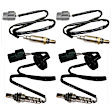 Before and After Catalytic Converter Oxygen Sensors, Set of 2, 3-Wire and 4-Wire; 6 Cylinder, 3.0L Engine, Non California-ESV