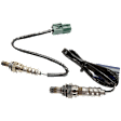 After Catalytic Converter, Driver and Passenger Side Oxygen Sensor, Set of 2, 4-wire