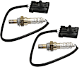 Before Catalytic Converter, Driver and Passenger Side Oxygen Sensors, 4-wire