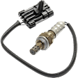 Before Catalytic Converter and After Catalytic Converter, Center, Driver or Passenger Side Oxygen Sensor, Set of 2, 4-wire