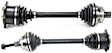 2001 Audi S4 - Front, Driver and Passenger Side Axle Assembly, Automatic Transaxle, 2.7L 6Cyl Automatic, Transaxle