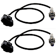 After Catalytic Converter Oxygen Sensor, Set of 2, 4-wire
