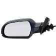 2011 Audi A4 - Driver and Passenger Side Mirror, Power Adjust, Heated, Paintable, Manual Folding, In-housing Signal Light, No Blind Spot Feature, With Memory, No Puddle Light, No Auto-Dimming
