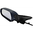 2011 Audi A4 - Driver and Passenger Side Mirror, Power Adjust, Heated, Paintable, Manual Folding, In-housing Signal Light, No Blind Spot Feature, With Memory, No Puddle Light, No Auto-Dimming