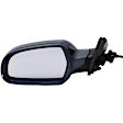 Driver and Passenger Side Mirrors, Power Adjust, Power Folding, Heated, Paintable, In-housing Signal Light, No Memory, No Puddle Light, No Auto-Dimming, With Blind Spot Light in Housing