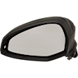 Driver and Passenger Side Mirror, Power Adjust, Heated, Manual Folding, Paintable, In-housing Signal Light, No Memory, No Puddle Light, No Auto-Dim, No Blind Spot Feature