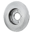 Rear Brake Disc, Plain Surface, Solid, 5 Lugs, 292 mm
