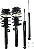 2005 BMW 325i Base - Front and Rear, Driver and Passenger Side, Shock and Fully Loaded Strut, Exc. M-Technik Susp.
