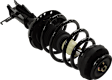 Front, Driver and Passenger Side Fully Loaded Struts, Twin-tube, FWD, without Performance Package, without Electronic Adjustable Suspension