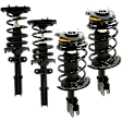 Front and Rear, Driver and Passenger Side Fully Loaded Strut, For Models With 17 in. Wheels