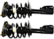 Front, Driver and Passenger Side Fully Loaded Strut