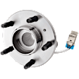 2-Wheel Set Wheel Hubs, With Bearing, With Sensor, Bearing Flange Mounting Holes Threaded