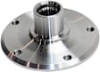 Rear, Driver and Passenger Side Wheel Hub, 5 Lugs, Without Bearing