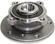 Front, Driver and Passenger Side Wheel Hub, 5 Lugs, With Bearing