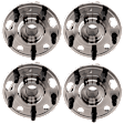 Front and Rear, Driver and Passenger Side Wheel Hub, 5 Lugs, With Bearing, AWD
