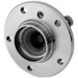 Front, Driver and Passenger Side Wheel Hub, 5 Lugs, With Bearing
