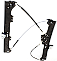 2006 BMW 550i - Front, Driver and Passenger Side Power Window Regulator, Without Motor