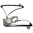 2003 BMW 530i - Front, Driver and Passenger Side Power Window Regulator, With Motor