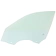 Front, Driver and Passenger Side Door Glasses, Green Tint, Replaces NAGS No. FD25622 GTNN, FD25623 GTNN