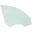 Front, Driver and Passenger Side Door Glasses, Green Tint, Replaces NAGS No. FD25622 GTNN, FD25623 GTNN