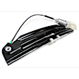 Rear, Driver and Passenger Side Window Regulators, Power, With Motor