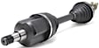 Front, Driver and Passenger Side Axle Assembly - Set of 2 FWD
