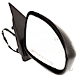 Driver and Passenger Side Mirrors, Power Adjust, Manual Folding, Heated, Paintable, In-housing Signal Light, No Memory, No Puddle Light, No Auto-Dimming, No Blind Spot Feature
