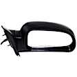 2007 Buick Rainier - Driver and Passenger Side Mirror, Without Memory, Power Adjust, Heated, Textured Black, Manual Folding, In-housing Signal Light, No Blind Spot Feature, With Memory, No Puddle Light, No Auto-Dimming