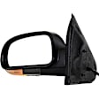 2007 Buick Rainier - Driver and Passenger Side Mirror, Without Memory, Power Adjust, Heated, Textured Black, Manual Folding, In-housing Signal Light, No Blind Spot Feature, With Memory, No Puddle Light, No Auto-Dimming