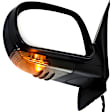 2007 Buick Rainier - Driver and Passenger Side Mirror, Without Memory, Power Adjust, Heated, Textured Black, Manual Folding, In-housing Signal Light, No Blind Spot Feature, With Memory, No Puddle Light, No Auto-Dimming