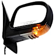 2007 Buick Rainier - Driver and Passenger Side Mirror, Without Memory, Power Adjust, Heated, Textured Black, Manual Folding, In-housing Signal Light, No Blind Spot Feature, With Memory, No Puddle Light, No Auto-Dimming