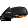 2007 Buick Rainier - Driver and Passenger Side Mirror, Without Memory, Power Adjust, Heated, Textured Black, Manual Folding, In-housing Signal Light, No Blind Spot Feature, With Memory, No Puddle Light, No Auto-Dimming