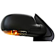 2007 Buick Rainier - Driver and Passenger Side Mirror, Without Memory, Power Adjust, Heated, Textured Black, Manual Folding, In-housing Signal Light, No Blind Spot Feature, With Memory, No Puddle Light, No Auto-Dimming