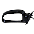 2007 Buick Rainier - Driver and Passenger Side Mirror, Without Memory, Power Adjust, Heated, Textured Black, Manual Folding, In-housing Signal Light, No Blind Spot Feature, With Memory, No Puddle Light, No Auto-Dimming