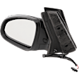 Driver and Passenger Side Mirrors, Power Adjust, Manual Folding, Non-Heated, Paintable, No Signal Light, No Memory, No Puddle Light, No Auto-Dimming, No Blind Spot Feature