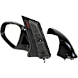 Driver and Passenger Side Mirrors, Power Adjust, Manual Folding, Heated, Paintable, No Signal Light, No Memory, No Puddle Light, No Auto-Dimming, No Blind Spot Feature