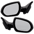 Driver and Passenger Side Mirror, Power Adjust, Heated, Manual Folding, Paintable, No Signal Light, No Memory, No Puddle Light, No Auto-Dim, No Blind Spot Feature