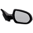 Driver and Passenger Side Mirror, Power Adjust, Heated, Manual Folding, Paintable, No Signal Light, No Memory, No Puddle Light, No Auto-Dim, No Blind Spot Feature
