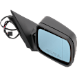 Driver and Passenger Side Mirror, Power Adjust, Non-Heated, Manual Folding, Paintable, No Signal Light, No Memory, No Puddle Light, No Auto-Dim, No Blind Spot Feature