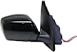 Driver and Passenger Side Non-Towing Mirrors, Power Adjust, Manual Folding, Heated, Paintable, No Signal Light, With memory, No Puddle Light, No Auto-Dimming, No Blind Spot Feature