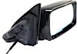 Driver and Passenger Side Non-Towing Mirrors, Power Adjust, Manual Folding, Heated, Paintable, No Signal Light, With memory, No Puddle Light, No Auto-Dimming, No Blind Spot Feature