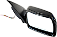 Driver and Passenger Side Non-Towing Mirrors, Power Adjust, Manual Folding, Heated, Paintable, No Signal Light, With memory, No Puddle Light, No Auto-Dimming, No Blind Spot Feature