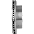 Front Brake Disc, Cross-drilled and Slotted, Vented, 8 Lugs, 355 mm
