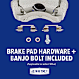 Front and Rear, Driver and Passenger Side Brake Caliper