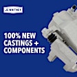 Front and Rear, Driver and Passenger Side Brake Caliper